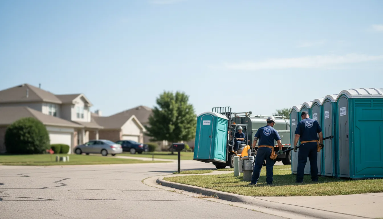 Porta Potty Rental in Posen, IL near me